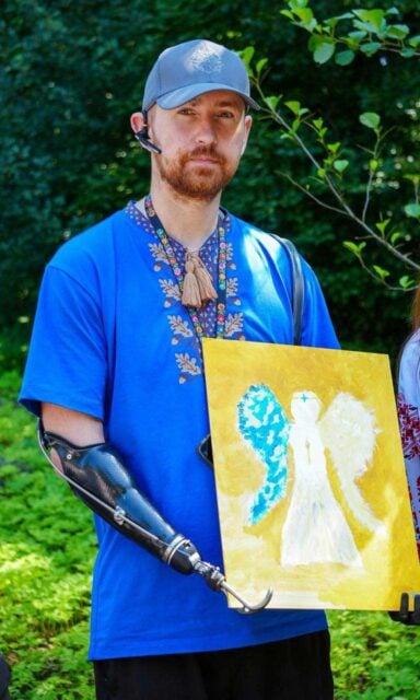 Володимир Симанишин — ветеран ЗСУ і лемко, що малює картини
