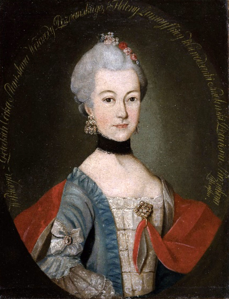 Франциск Павлікович. Портрет Вікторії Поцей. Кінець 1760-х років. Полотно, олія. Львівська галерея мистецтв (Ж-4530)