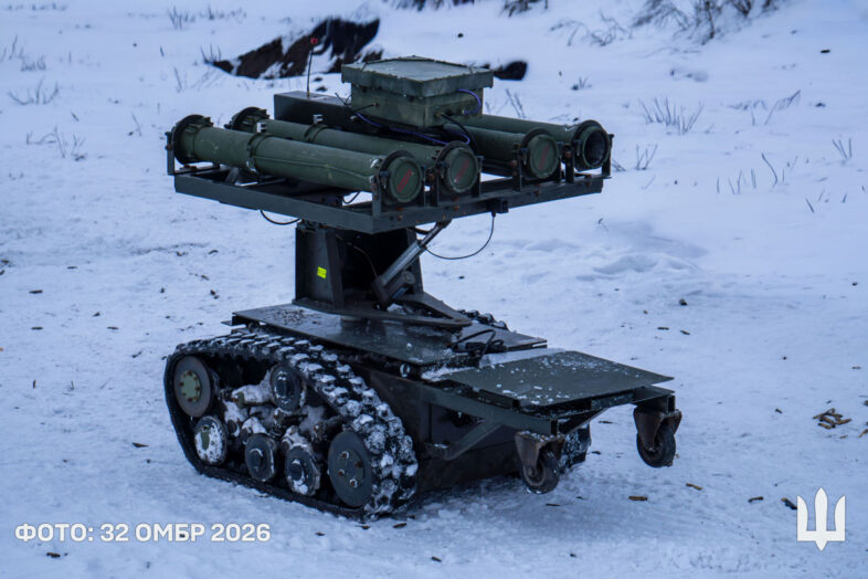 У 32-й окремій механізованій Сталевій бригаді створили підрозділ наземних роботизованих комплексів (НРК)