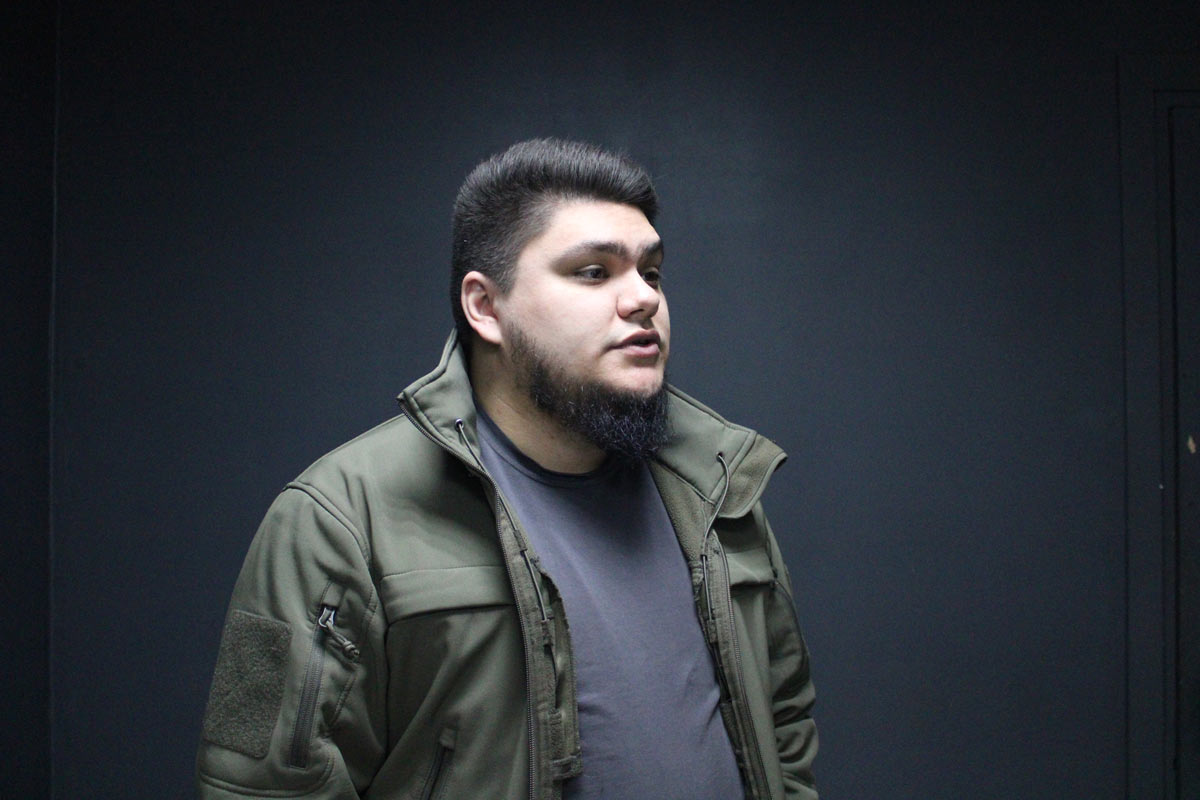 Військовослужбовець з позивним Афган, начальник групи безпілотних систем батальйону ІЛОУ у складі полку "Арей"