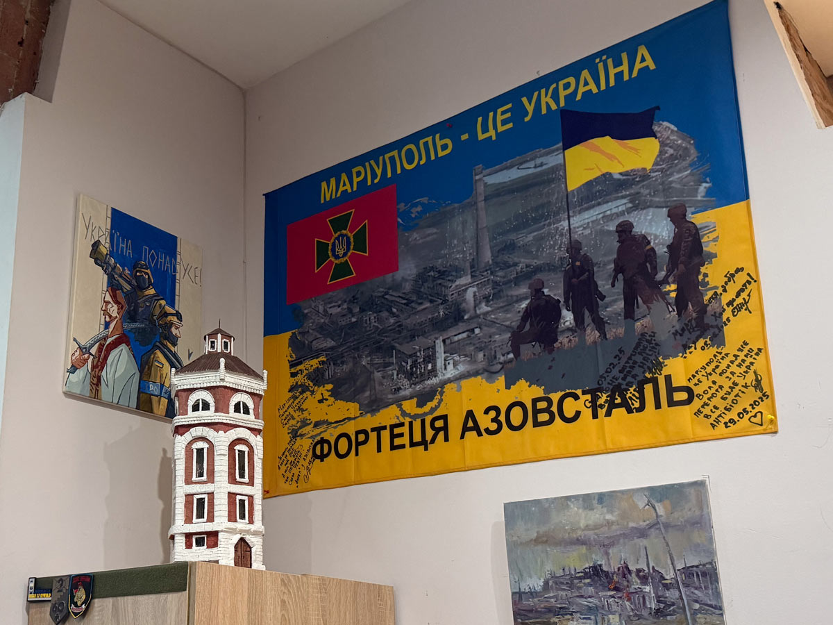 Символи міста. Макет Водонапірної вежі, яку спроєктував архітектор Віктор Нільсен у 1910 році