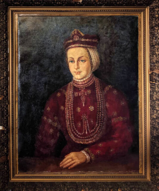 Софія Тарновська, Копія з острозького замку