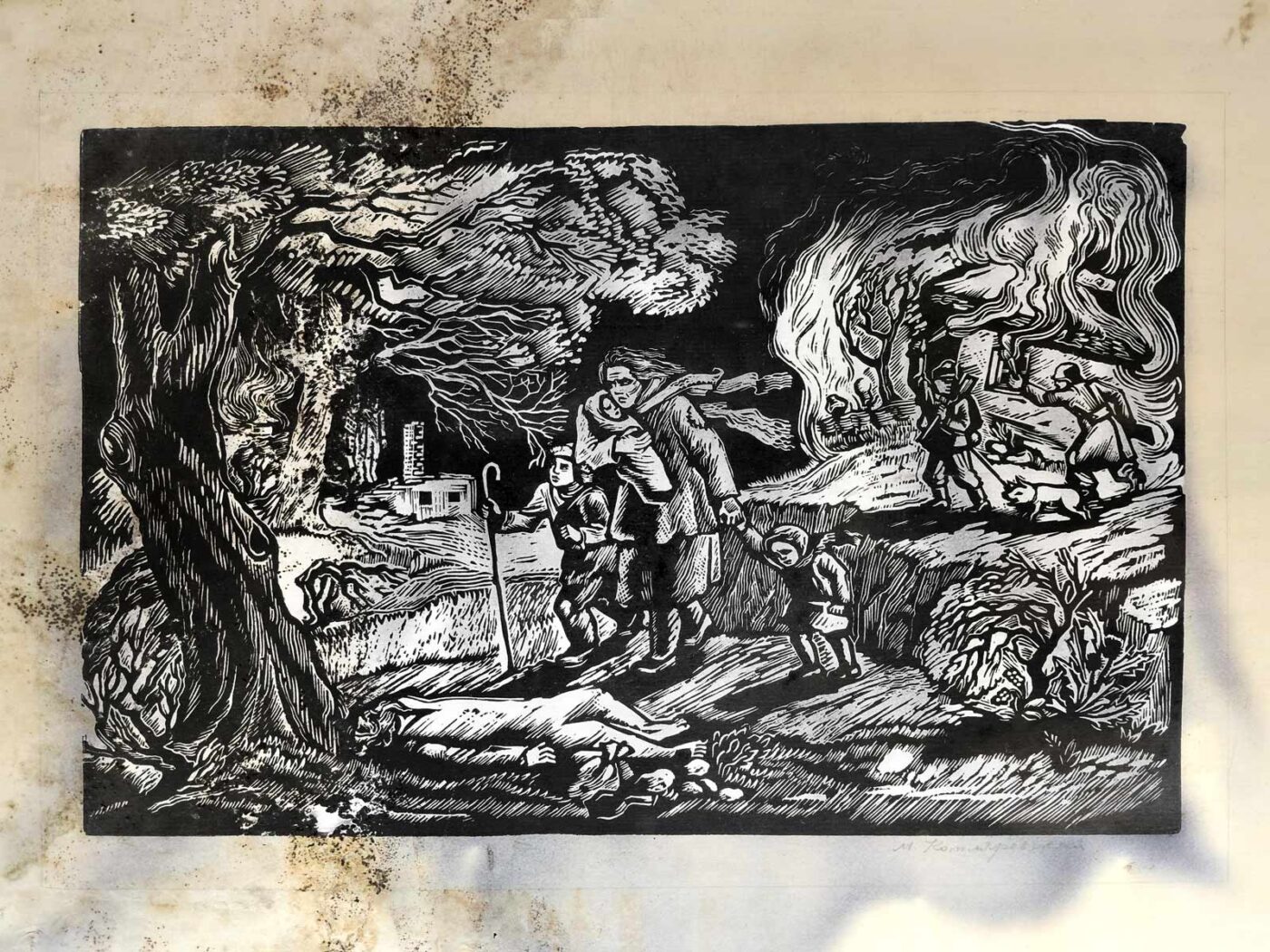 Maтepинcтвo й дитинcтвo в poбoтax бoйчукicтoк