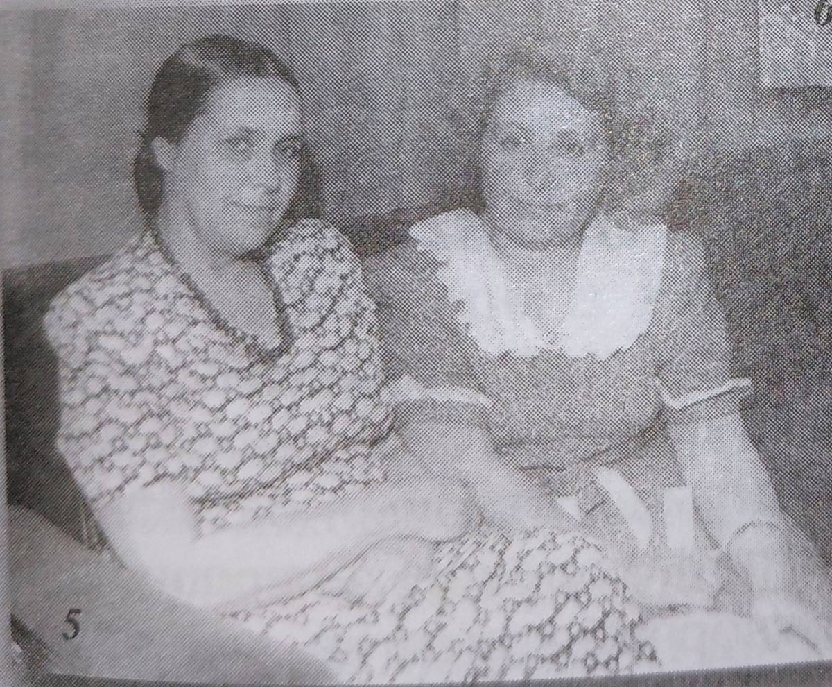 Наталя Забіла і Оксана Іваненко, 1950-ті