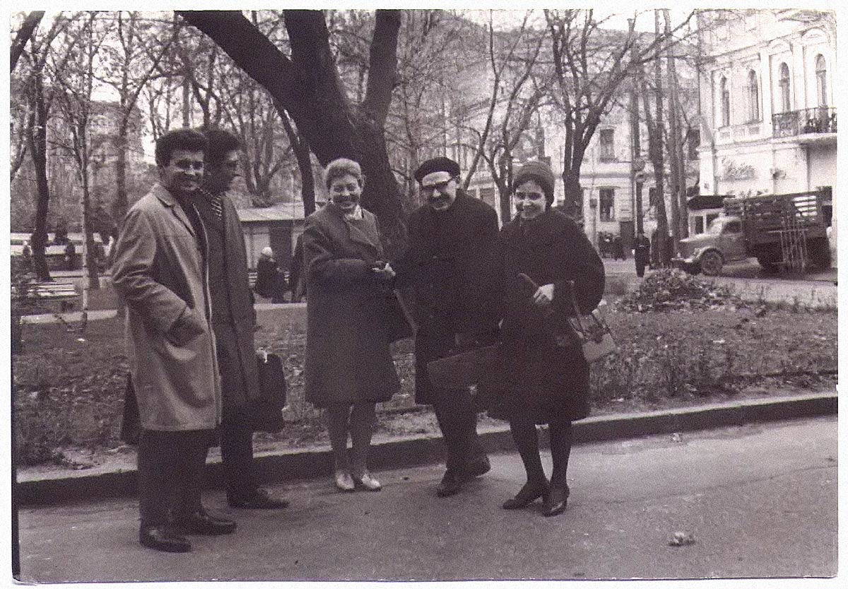 Євген Сверстюк, Андрій Куримський, Зіна Ґеник-Березовська, Іван та Надія Світличні.