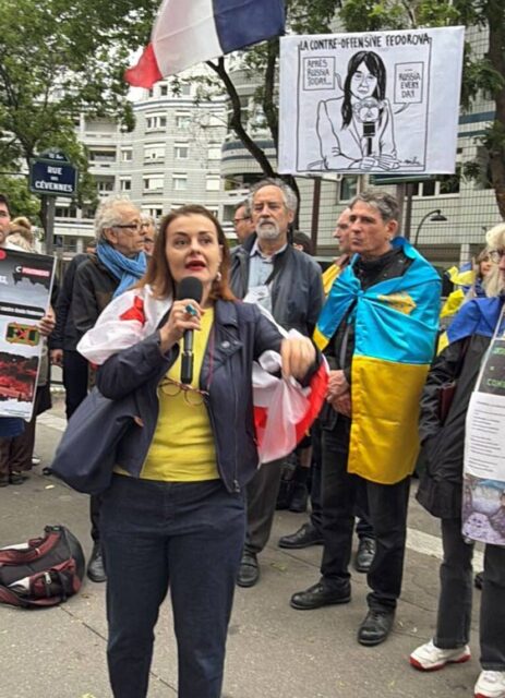 Тамара Демурія, президент асоціації. Грузія, як її бачили з Франції.