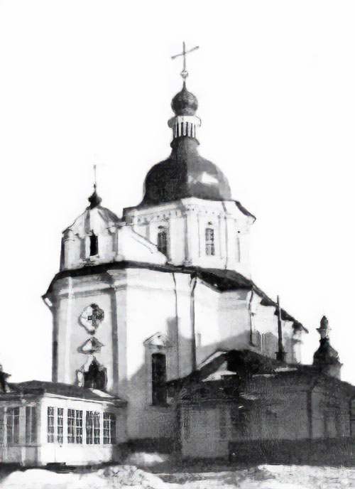 Трьохсвятительска церква, XII ст.