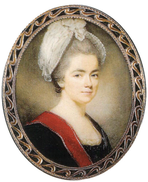 Катерина Дашкова, портрет пензля британського художника Озайаса Гемфрі, 1770-ті.