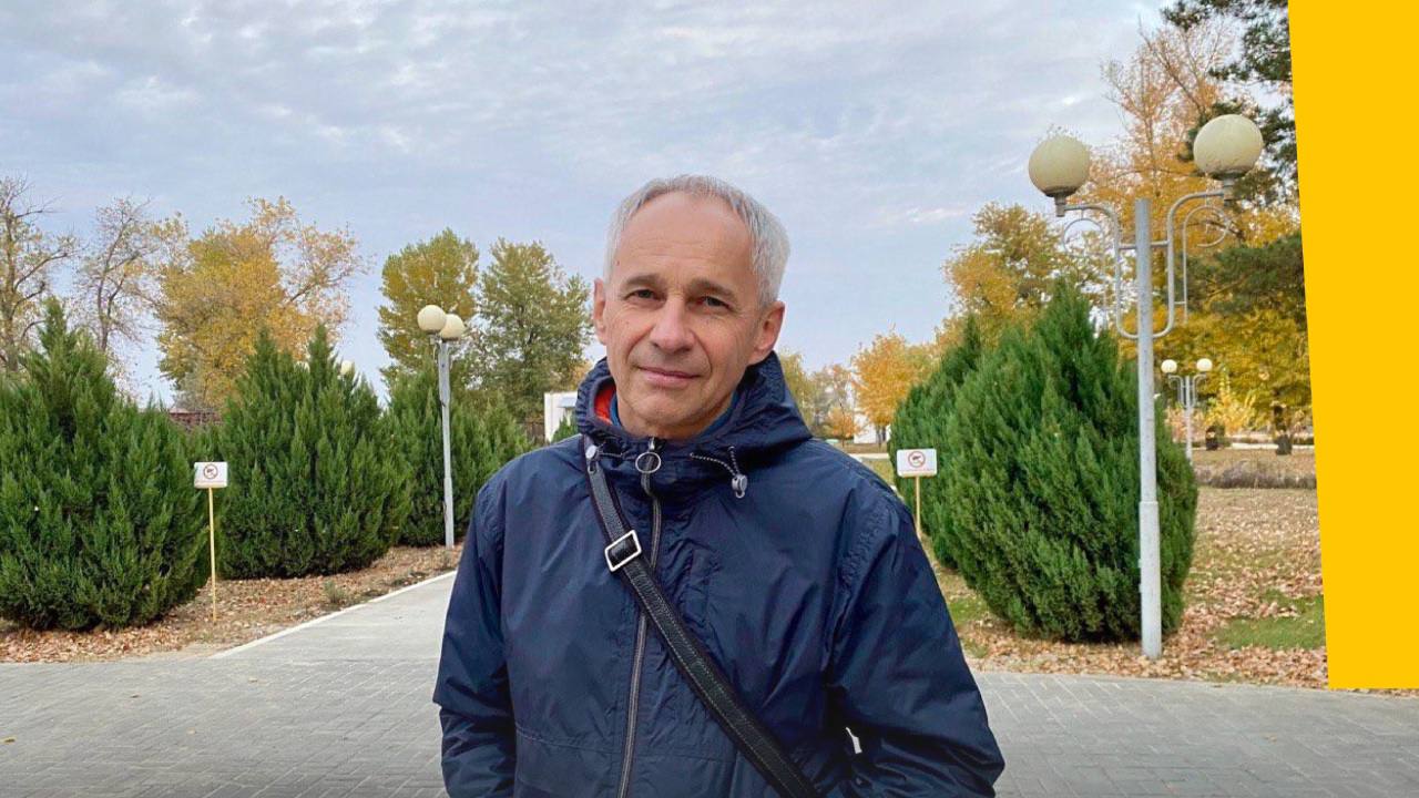 19 вересня 2024 року російський суд засудив начальника зміни турбінного відділення Запорізької АЕС Сергія Спартесного до 12 років колонії суворого режиму.Фото: Telegram-канал очільника Енергодара Дмитра Орлова 